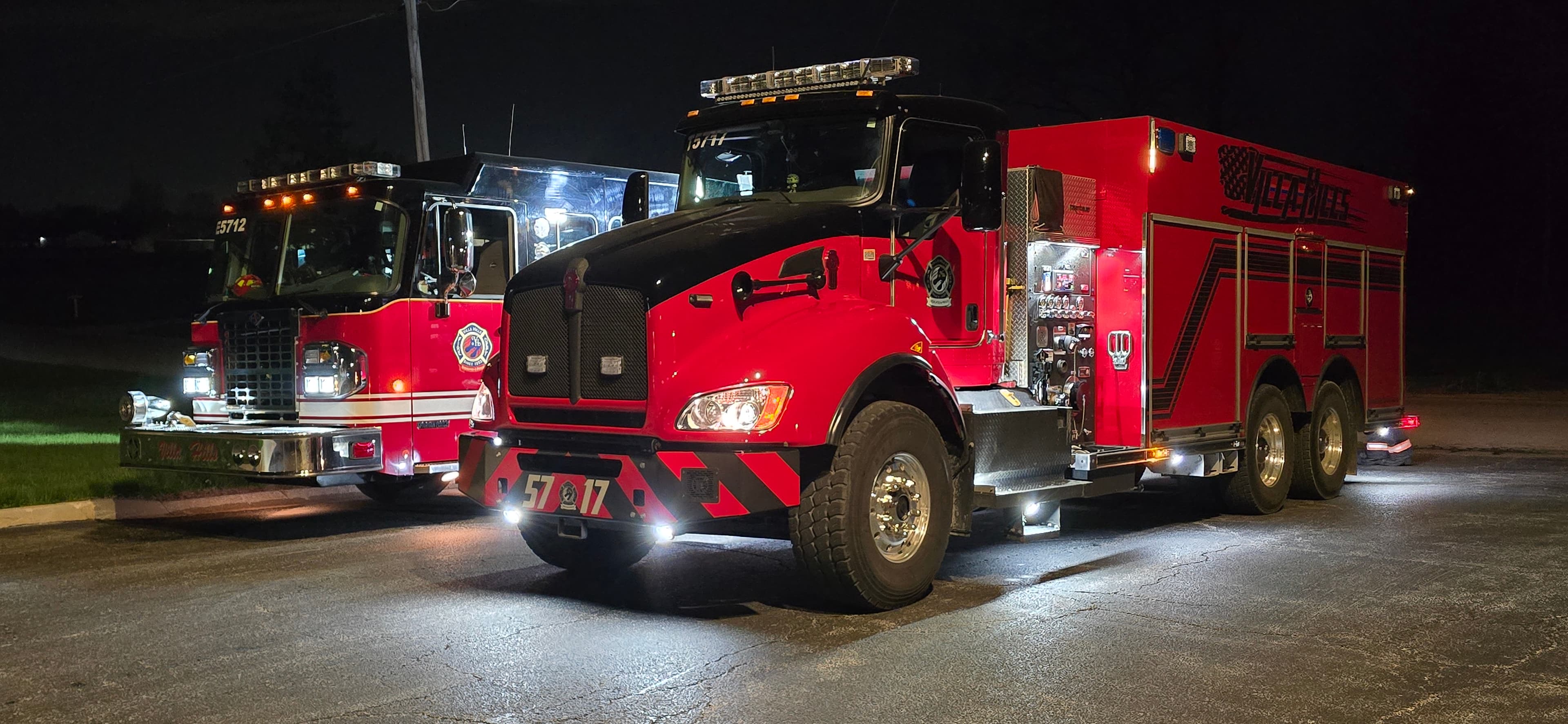 Engine 5712 and Tanker 5717 — Villa Hills