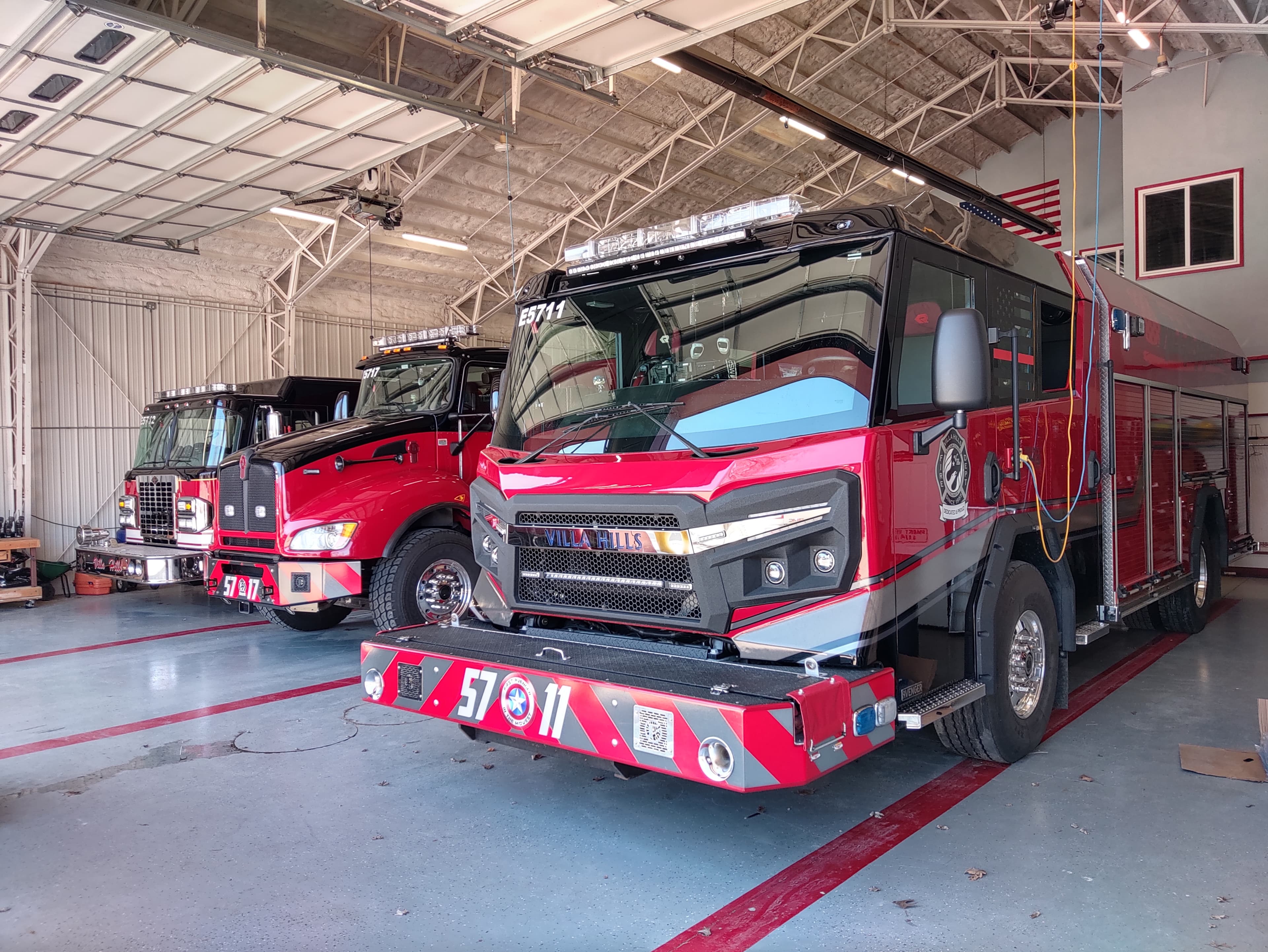 Villa Hills Fire Department apparatus bay